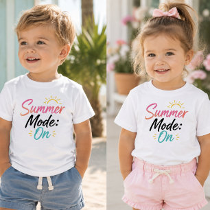Sommer-Modus Baby T-Shirt