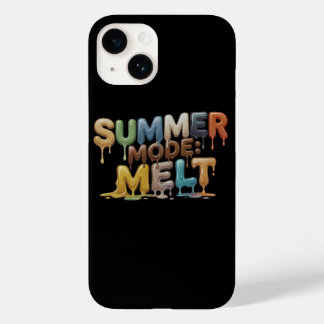 Sommer-Modus: Schmelzen – Lustiger schmelzender Te Case-Mate iPhone 14 Hülle