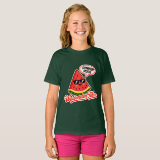 Sommer-Modus Wassermelonen-Mädchen-T-Shirt T-Shirt