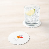 Sommer Mohn Special Event Datum Showdusche Untersetzer (Vor Ort)