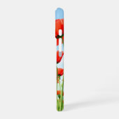 Sommer-Mohnblumen iPhone 16 Hülle (Linke Seite)