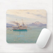 Sommer-Morgen bei Molde, 1892 Mousepad (Mit Mouse)