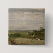Sommer-Morgen John Constables |: Dedham von Langh Button (Vorderseite)