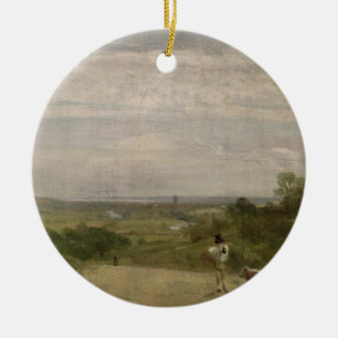 Sommer-Morgen John Constables : Dedham von Langh Keramik Ornament