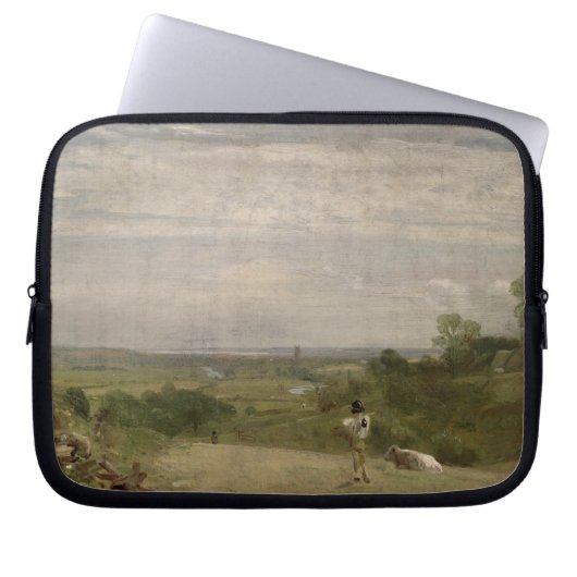 Sommer-Morgen John Constables |: Dedham von Langh Laptopschutzhülle (Vorderseite)