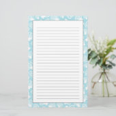 Sommer-Muschel-Muster Briefpapier (Stehend Vorderseite)