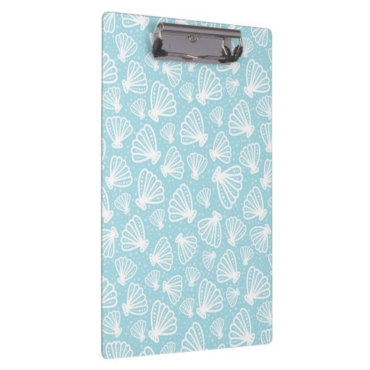 Sommer-Muschel-Muster Klemmbrett (Rechts)