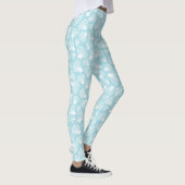 Sommer-Muschel-Muster Leggings (Rechts)