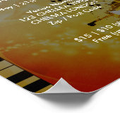 Sommer-Musikfestival QR-Code und Logo Poster (Ecke)