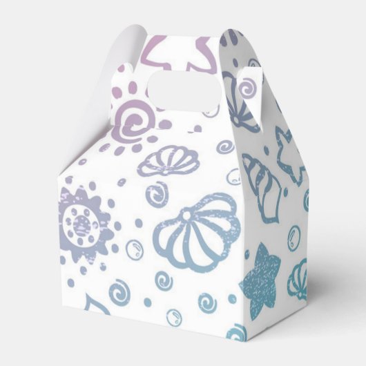 Sommer-Muster Geschenkschachtel (Vorderseite)