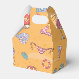 Sommer-Muster Geschenkschachtel