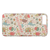 Sommer-Muster mit Eiscreme Case-Mate iPhone Hülle (Rückseite (Horizontal))