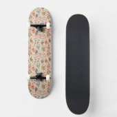 Sommer-Muster mit Eiscreme Skateboard (Vorderseite)