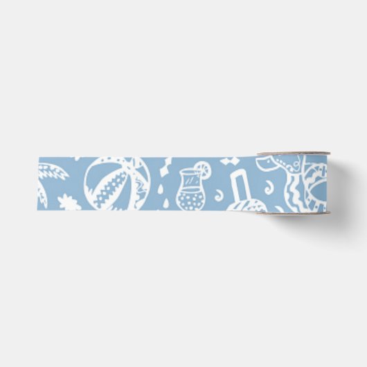 Sommer-Muster Ripsband (Vorderseite)