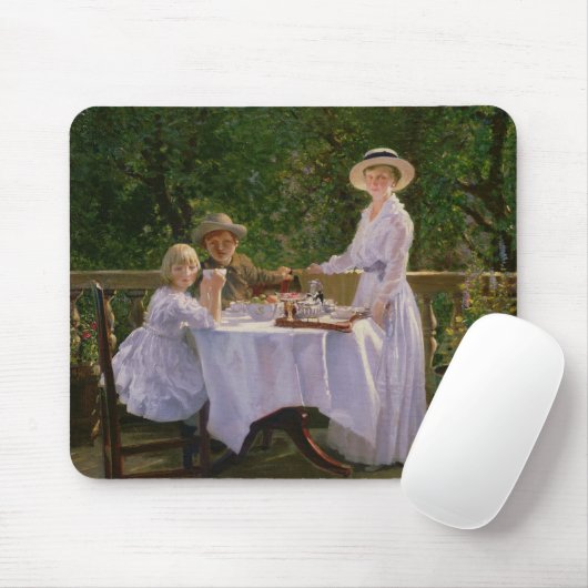Sommer-Nachmittagstee Mousepad (Mit Mouse)