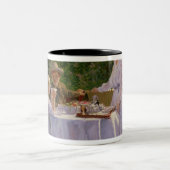 Sommer-Nachmittagstee Zweifarbige Tasse (Mittel)