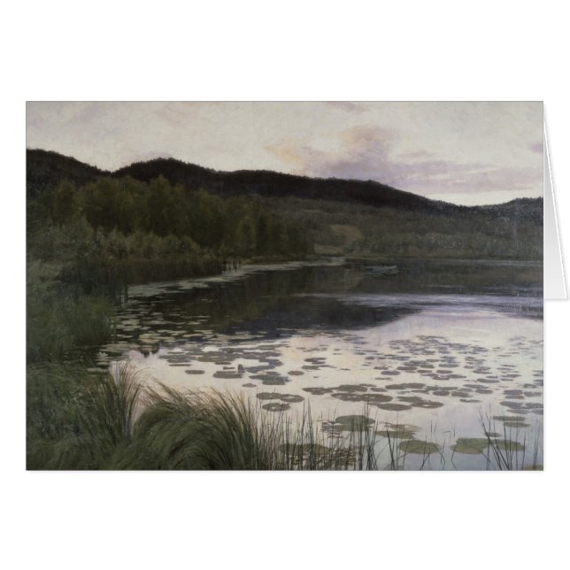 Sommer-Nacht, 1886 (Vorderseite (Horizontal))