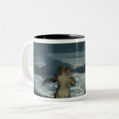 Sommer-Nacht, 1890 Zweifarbige Tasse (Vorderseite Links)