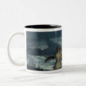Sommer-Nacht, 1890 Zweifarbige Tasse (Links)