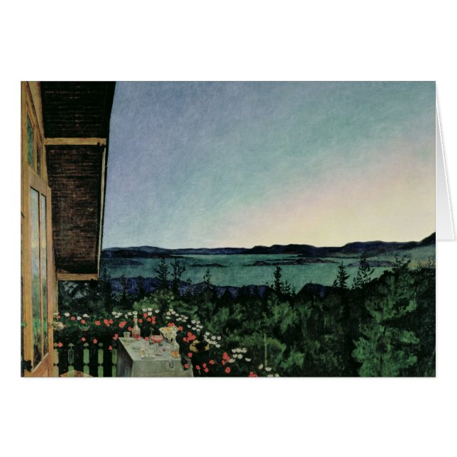 Sommer-Nacht, 1899 (Vorderseite (Horizontal))