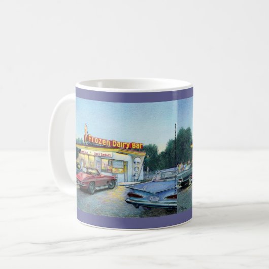 "Sommer-Nacht" Tasse Pauls McGehee (Vorderseite Links)