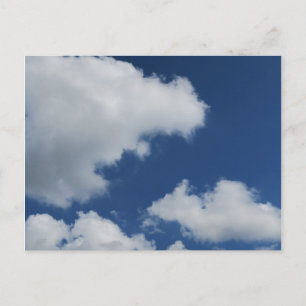 Sommer, Natur, Wetter, Blau, Hintergrund, Himmel, Postkarte