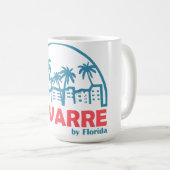 Sommer navarre- florida  kaffeetasse (VorderseiteRechts)