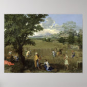 Sommer, oder Ruth und Boaz, 1660-64 Poster (Vorne)