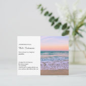 Sommer oder Tropengebiet Real Anwesen Postkarte (Stehend Vorderseite)
