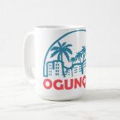 Sommer ogunquit-maine kaffeetasse (Vorderseite Links)