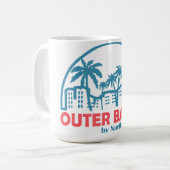 Sommer Outer Banks- North Carolina  Kaffeetasse (Vorderseite Links)