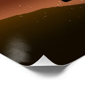 Sommer-Ozean-Paradies Poster (Ecke)
