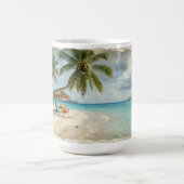 Sommer Palm Beach Tasse (Mittel)