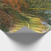 Sommer, Palmen, Blätter, Tropen, Baum, Natur, Pfla Geschenkpapier (Ecke)