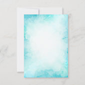 Sommer, PalmLeaf, Flamingo, Party für Obstruhestan Einladung (Rückseite)