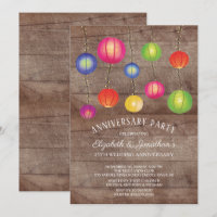Sommer-Papierlaternen-Jubiläumsfeier