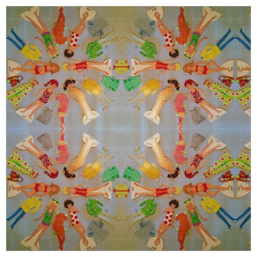 Sommer-Papierspieldosen Stoff (Muster)
