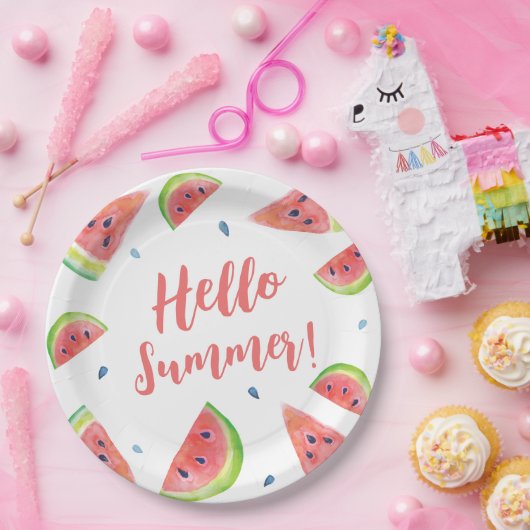 Sommer Pappteller (Party)