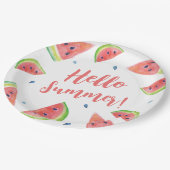 Sommer Pappteller (Schrägansicht)