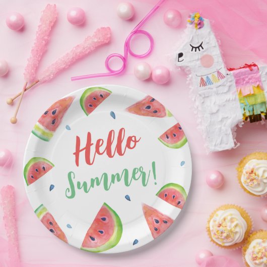 Sommer Pappteller (Party)