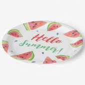 Sommer Pappteller (Schrägansicht)