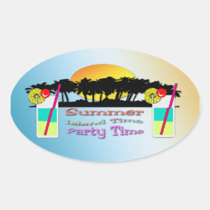 Sommer - Party Time Sticker
