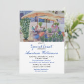 SOMMER-PATIO-PARTY-EREIGNIS LADEN EIN EINLADUNG (Stehend Vorderseite)