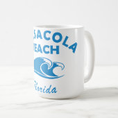 Sommer pensacola-florida kaffeetasse (VorderseiteRechts)