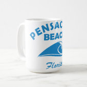 Sommer pensacola-florida kaffeetasse (Vorderseite Links)
