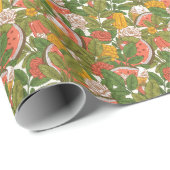 Sommer-Piazza della Riforma Geschenkpapier (Rolleneckpunkt)