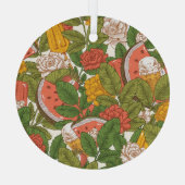 Sommer-Piazza della Riforma Ornament Aus Glas (Rückseite)