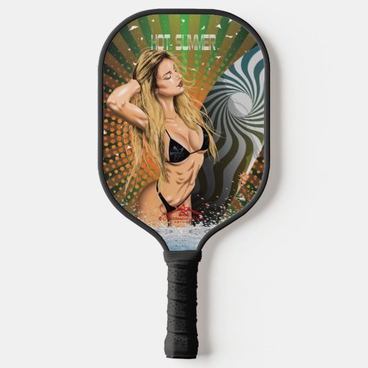 Sommer Pickleball Schläger (Rückseite)