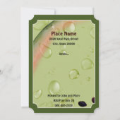 Sommer-Picknick Frische Pasta machen Einladung (Rückseite)