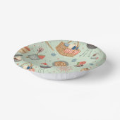 Sommer-Picknick-Party-Muster-Papierplatte Pappteller (Gewinkelt)